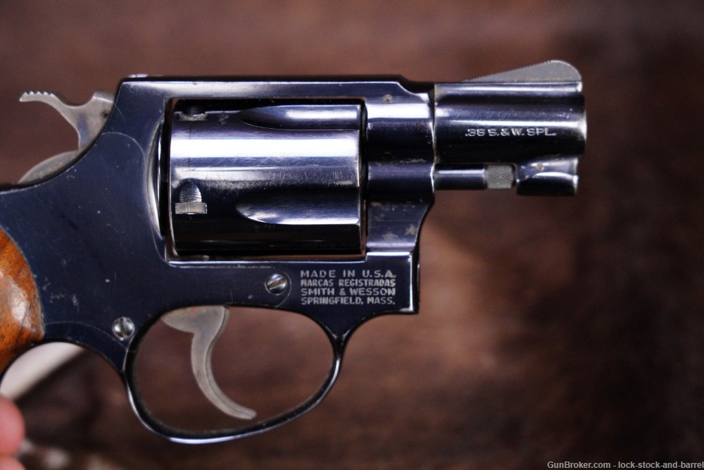 Smith & Wesson S&W Model 36 Chiefs Special .38 Spl 2" DA/SA Revolver 1981-img-8
