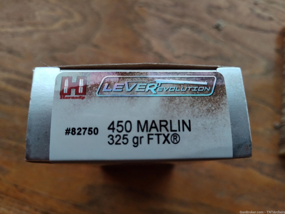 Hornady Leverevolution 450 Marlin, 325 gr FTX-img-0