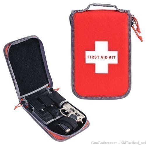 GPS Outdoors First Aid Pistol Case Fits Small-Large Frames -img-0
