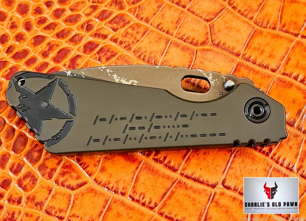 MICK STRIDER/BLACKSIDE CUSTOMS SMF MORSE CODE Ti DIGICAM KNIFE 1 OF 25 MADE-img-22