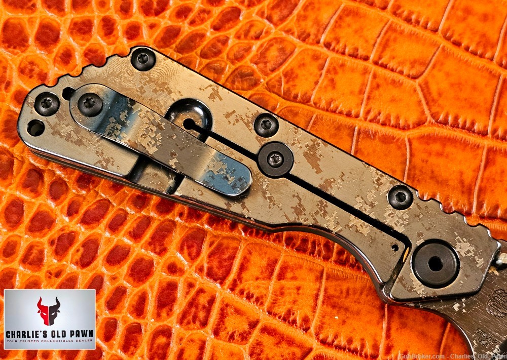 MICK STRIDER/BLACKSIDE CUSTOMS SMF MORSE CODE Ti DIGICAM KNIFE 1 OF 25 MADE-img-18