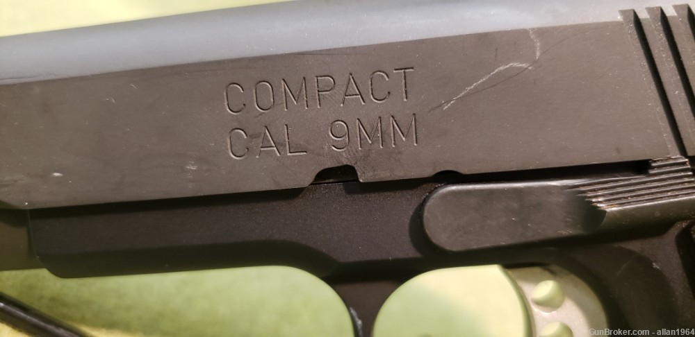 Springfield Range Officer Compact 9mm Good Shape-img-5