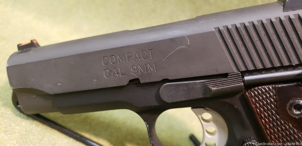 Springfield Range Officer Compact 9mm Good Shape-img-9