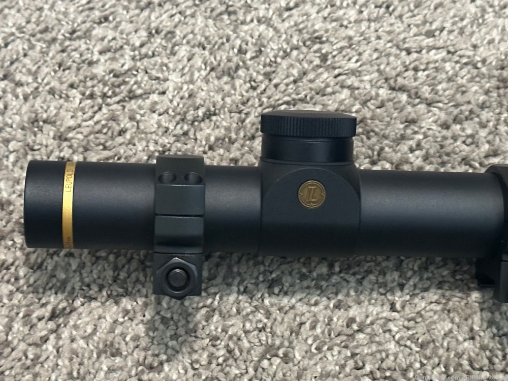 Leupold VX-7 1.5-6x24mm riflescope rare 30mm tube duplex -img-2