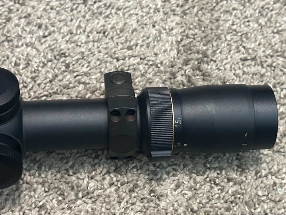 Leupold VX-7 1.5-6x24mm riflescope rare 30mm tube duplex -img-5