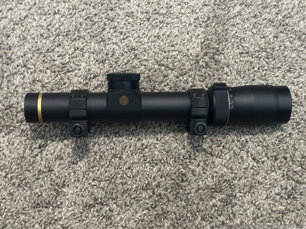 Leupold VX-7 1.5-6x24mm riflescope rare 30mm tube duplex -img-0
