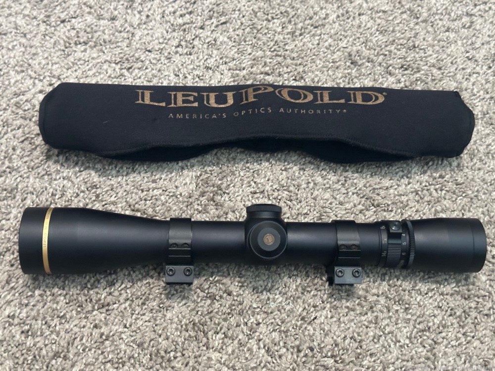 Leupold VX-III Long Range 4.5-14x40mm rifle scope target 30 tube duplex 1/4-img-0
