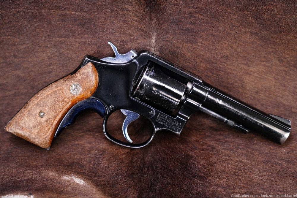 Smith & Wesson S&W Model 10-8 M&P .38 Special 4" Heavy BBL Revolver 1980-img-2