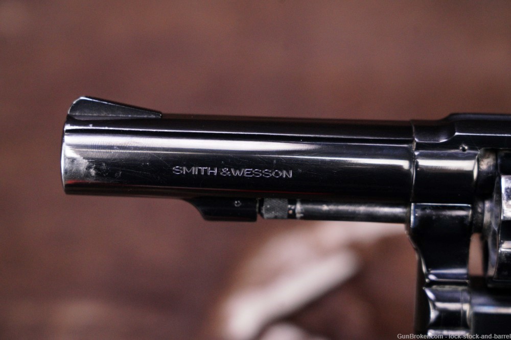 Smith & Wesson S&W Model 10-8 M&P .38 Special 4" Heavy BBL Revolver 1980-img-12