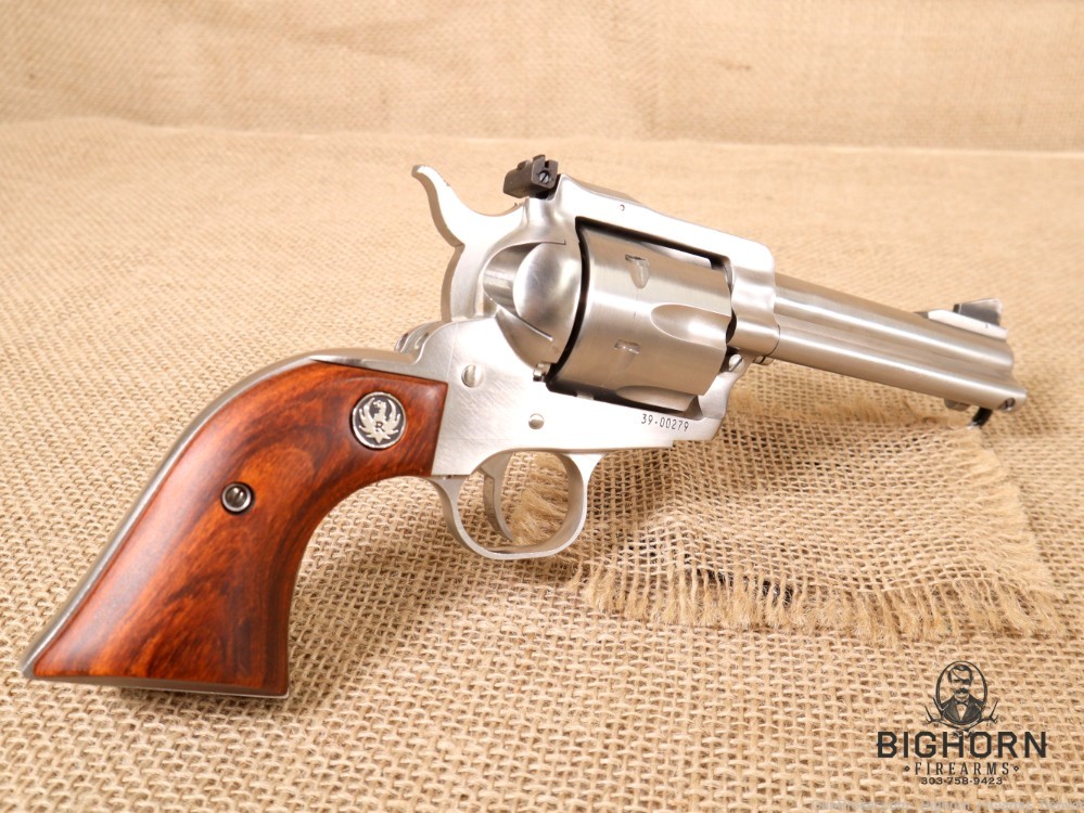 Ruger New Model Blackhawk 6-Shot Satin Stainless .357mag 4.62" SA Revolver-img-8