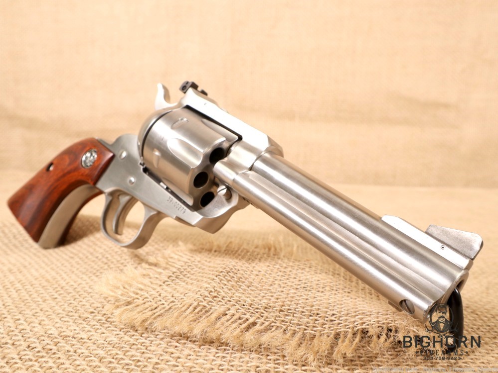 Ruger New Model Blackhawk 6-Shot Satin Stainless .357mag 4.62" SA Revolver-img-10