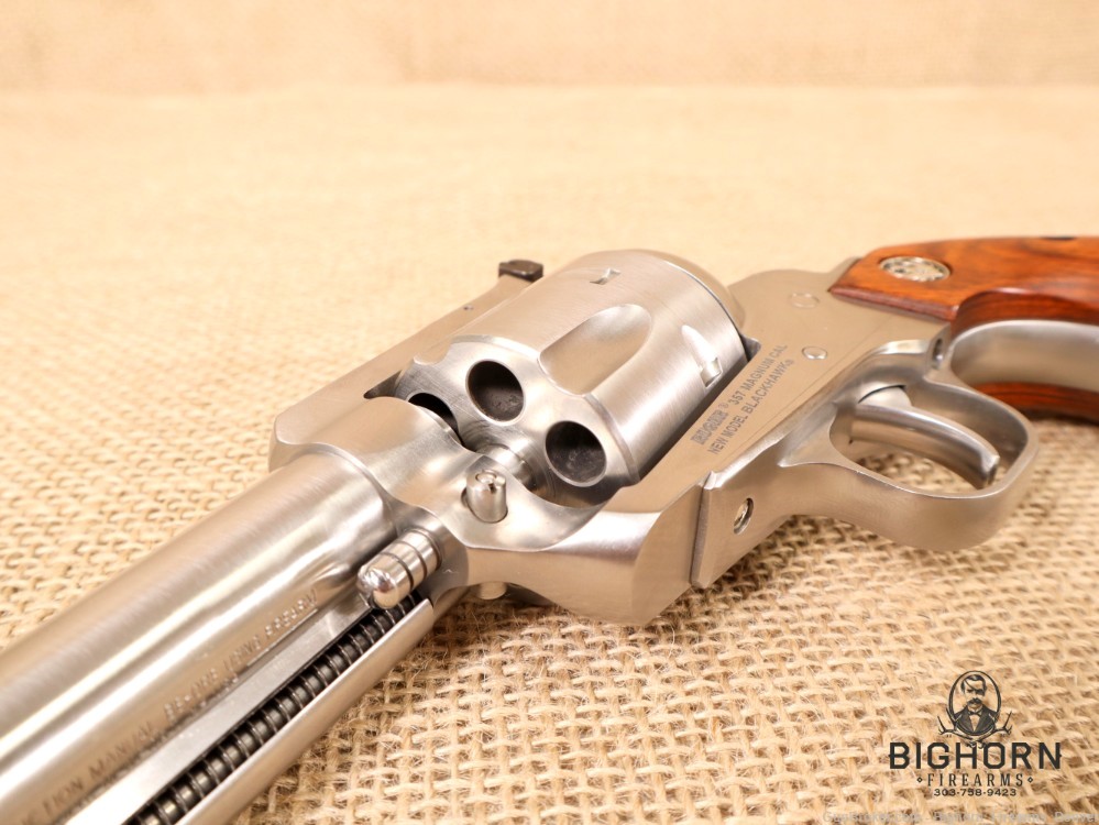 Ruger New Model Blackhawk 6-Shot Satin Stainless .357mag 4.62" SA Revolver-img-31