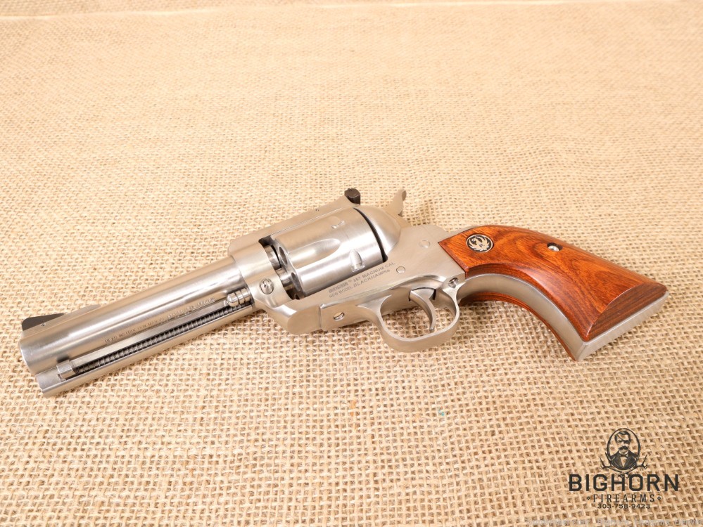 Ruger New Model Blackhawk 6-Shot Satin Stainless .357mag 4.62" SA Revolver-img-29