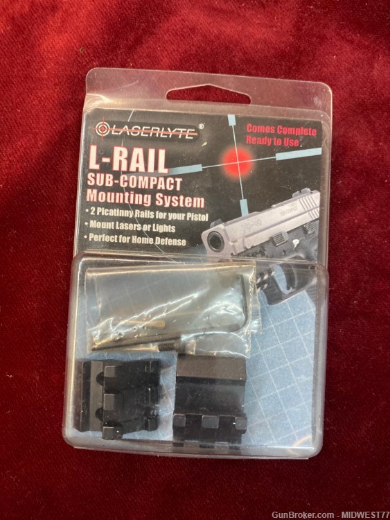 LASERLYTE L-RAIL SUB-COMPACT DUAL RAIL  MOUNTING SYSTEM -img-5