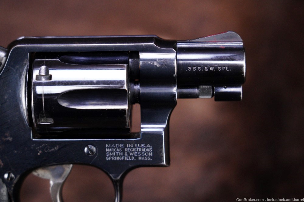 Smith & Wesson S&W Model 10-9 M&P .38 Special 2" Blue SA/DA Revolver, 1993-img-7