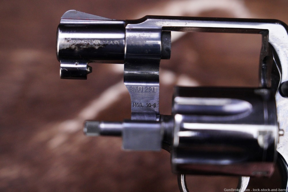 Smith & Wesson S&W Model 10-9 M&P .38 Special 2" Blue SA/DA Revolver, 1993-img-10