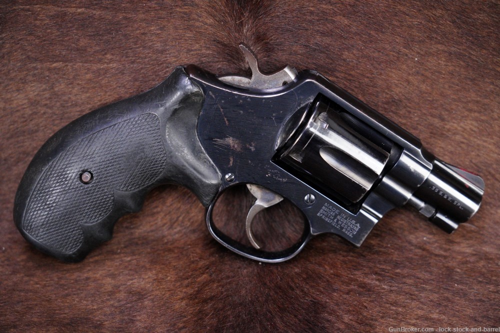 Smith & Wesson S&W Model 10-9 M&P .38 Special 2" Blue SA/DA Revolver, 1993-img-2