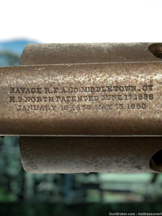 U.S. Civil War Savage Black Powder 1861 Navy Model .36 Caliber Pistol-img-7