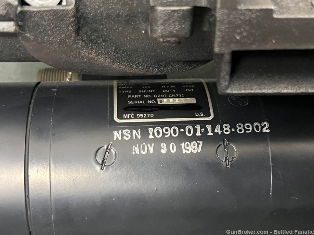 Rare & Beautiful No Law Letter General Electric GE M134 Minigun!-img-7