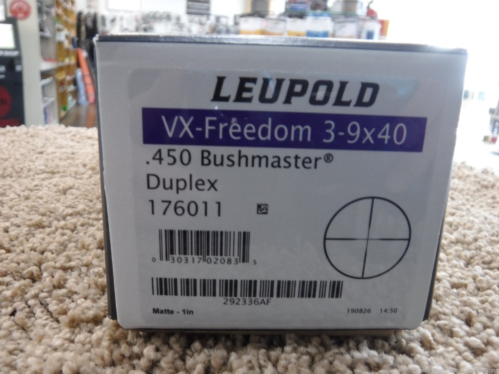 LEUPOLD VX-FREEDOM 3-9X40 SCOPE .450 BUSHMASTER "LNIB"-img-15