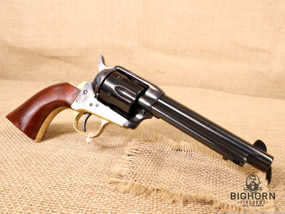 A. Uberti 1873 Cattleman SA .357Mag/.38Spec Case-Hardened 5.5" 6rd Revolver-img-9