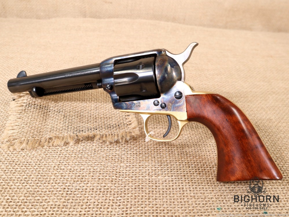 A. Uberti 1873 Cattleman SA .357Mag/.38Spec Case-Hardened 5.5" 6rd Revolver-img-0