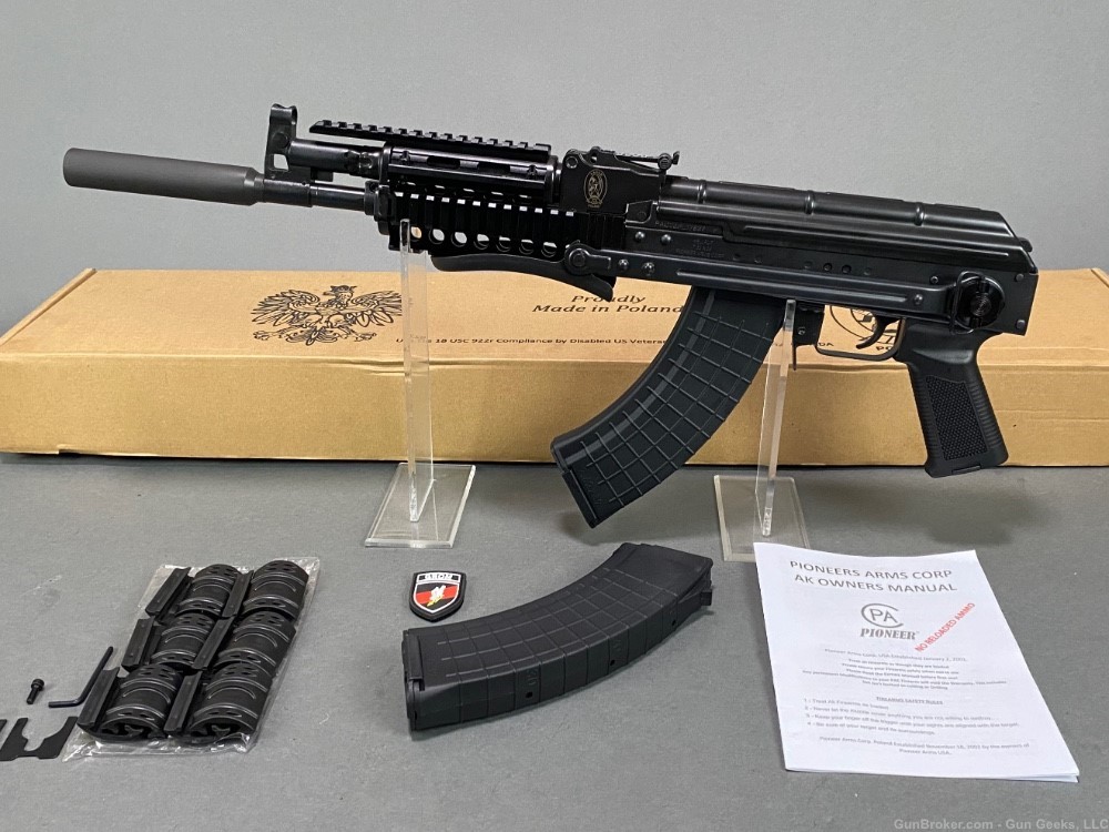 NEW Pioneer Arms GROM tactical under folder AK47 7.62x39 Polish AKM AKMS-img-11