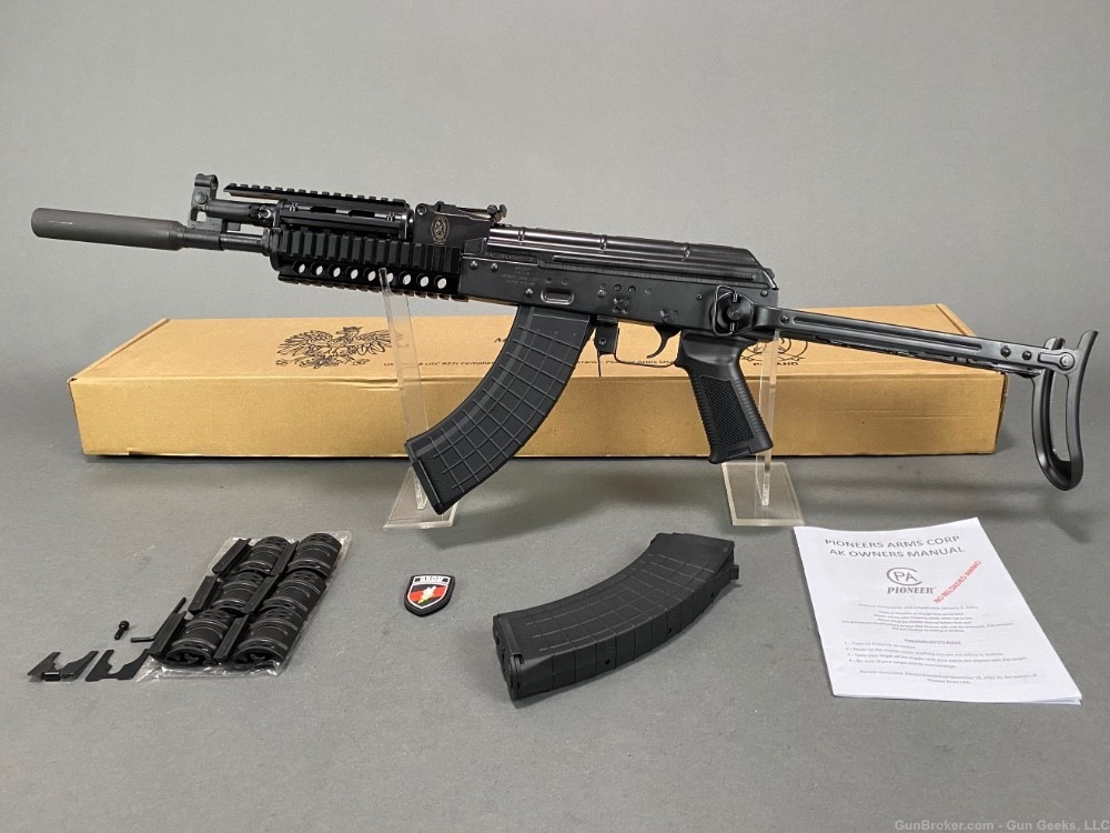 NEW Pioneer Arms GROM tactical under folder AK47 7.62x39 Polish AKM AKMS-img-6