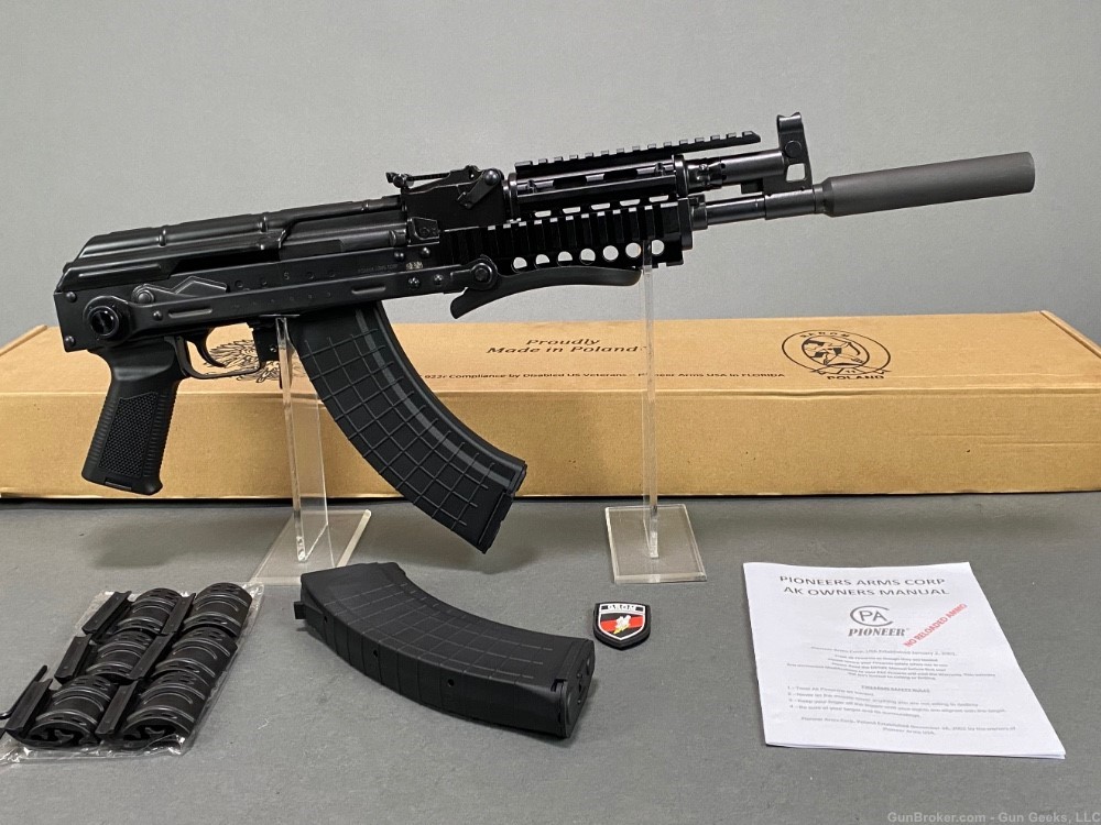 NEW Pioneer Arms GROM tactical under folder AK47 7.62x39 Polish AKM AKMS-img-5