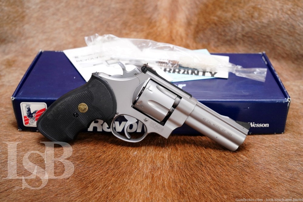 Smith & Wesson S&W 625-3 Model of 1989 100925 .45 ACP 4" DASA Revolver 1990-img-0