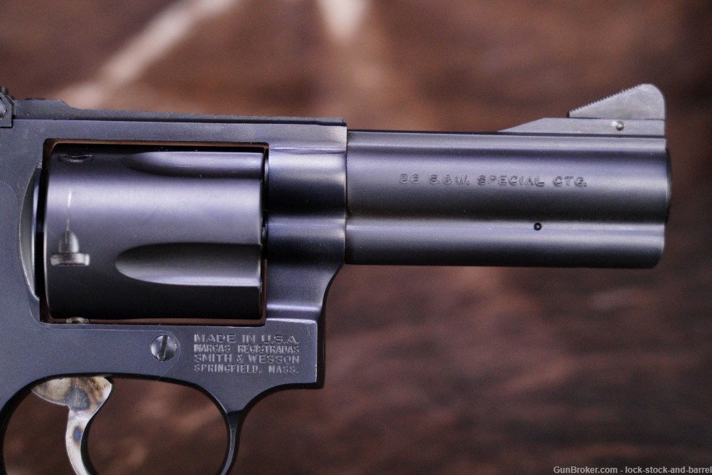 Smith & Wesson S&W Model 36-6 Chiefs Special .38 Spl 3" DA/SA Revolver 1989-img-9