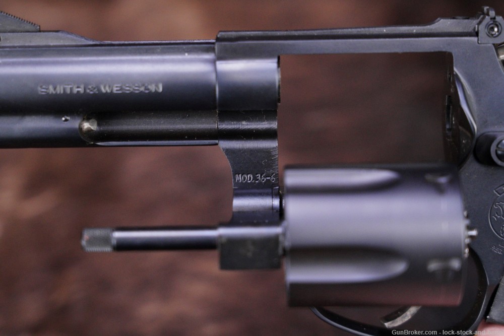 Smith & Wesson S&W Model 36-6 Chiefs Special .38 Spl 3" DA/SA Revolver 1989-img-12