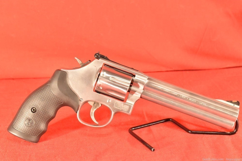 S&W Model 686 Plus 357 Mag 38 Spl 7rds 6" 164198 Stainless L Frame 686-Plus-img-3