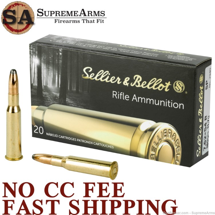 Sellier & Bellot 7.62x54R Ammo-img-0