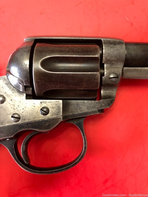 Colt Antique Model 1877 Lightning D. A. 38 Colt 3.5” Mfg 1893-img-4