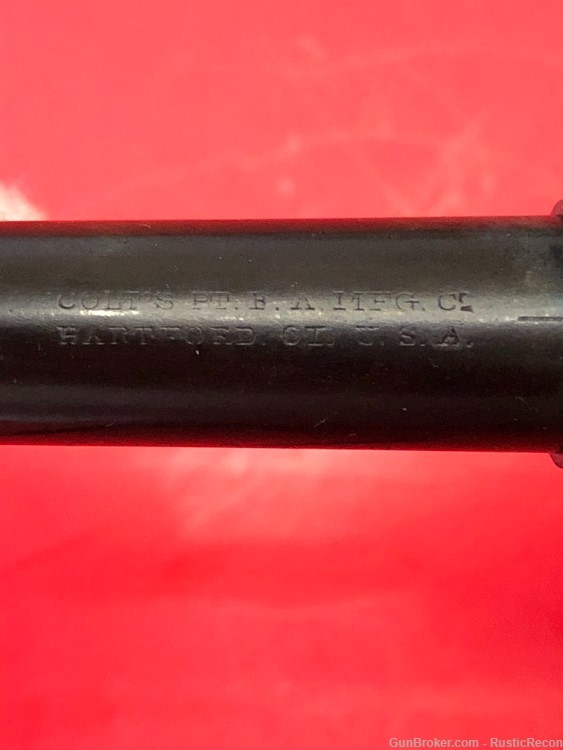 Colt Antique Model 1877 Lightning D. A. 38 Colt 3.5” Mfg 1893-img-14