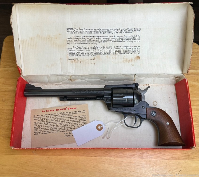Ruger New Model Black Hawk liberty edition 200th year 45 Colt 7.5"-img-0