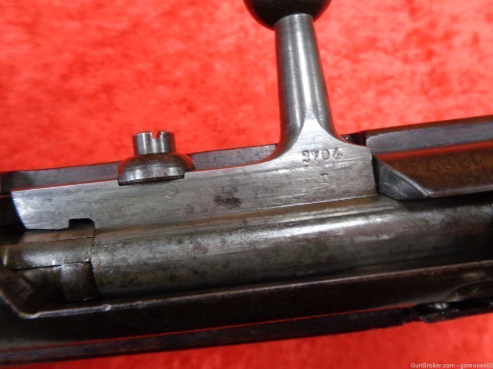 ANTIQUE 1887 Mauser Gewehr IG Model 71/84 11mm Rifle 1871 84 Germany TRADE!-img-20
