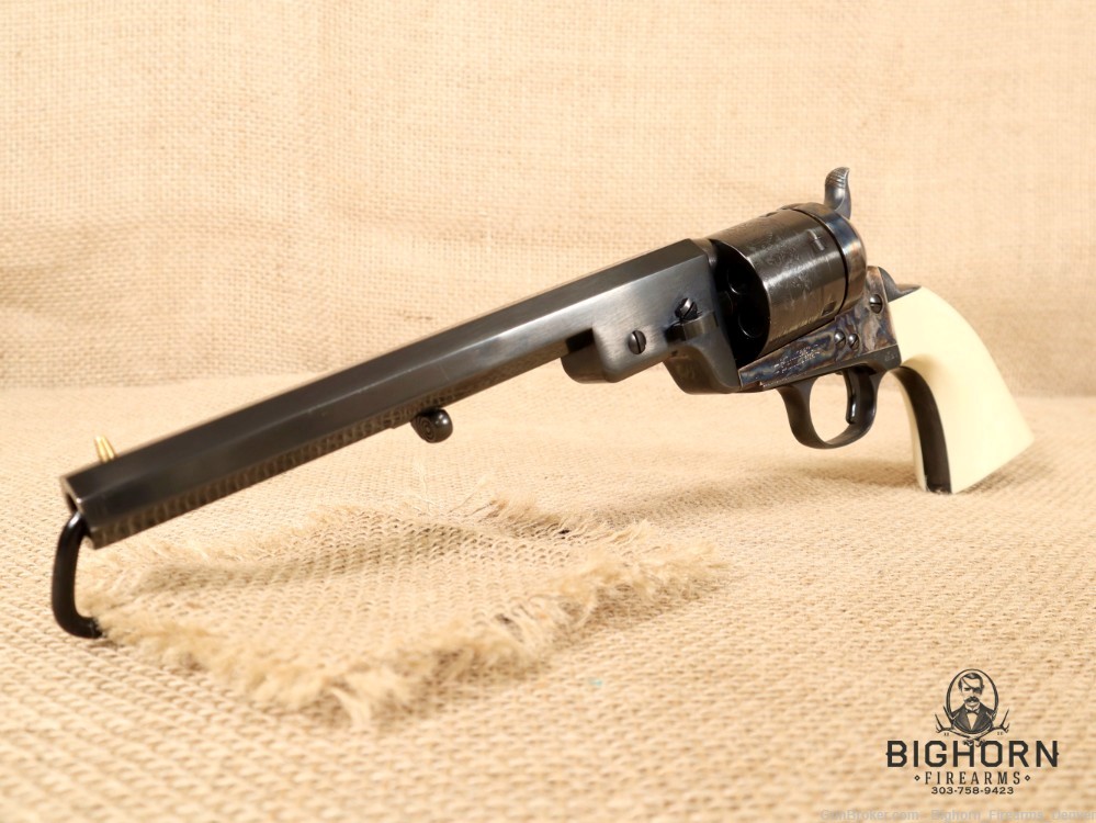 Uberti Model 1851 Navy "WILD BILL" 7.5" 6-shot Revolver .38 Special W/ BOX-img-2