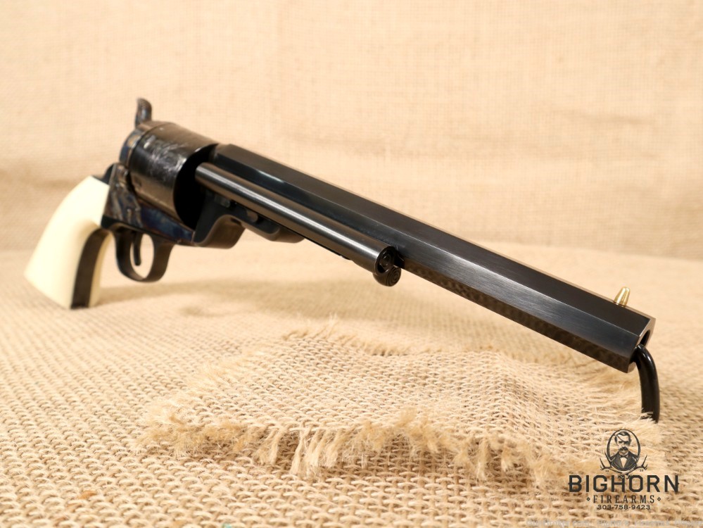 Uberti Model 1851 Navy "WILD BILL" 7.5" 6-shot Revolver .38 Special W/ BOX-img-9
