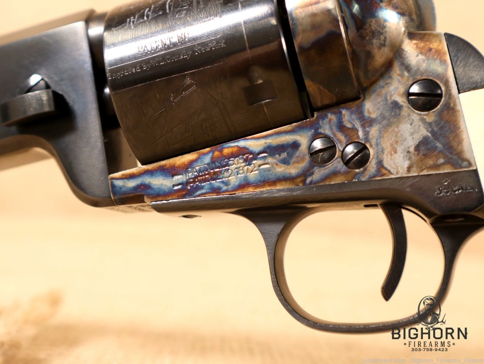 Uberti Model 1851 Navy "WILD BILL" 7.5" 6-shot Revolver .38 Special W/ BOX-img-22