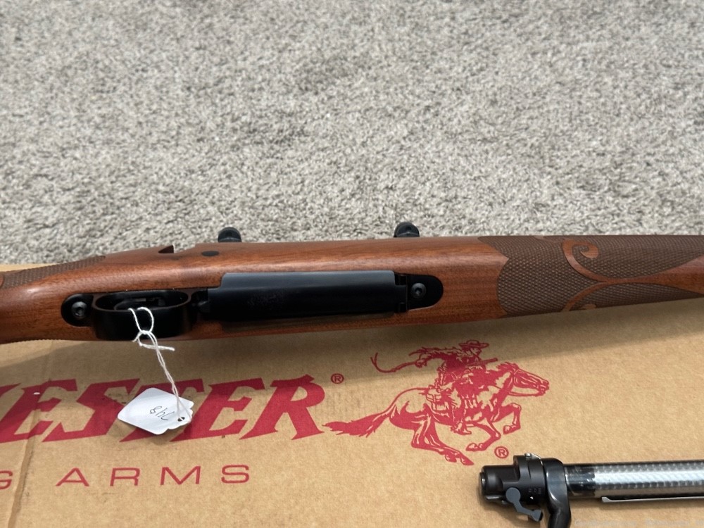 Winchester model 70 featherweight 243 Win 22” brl like new mint -img-13