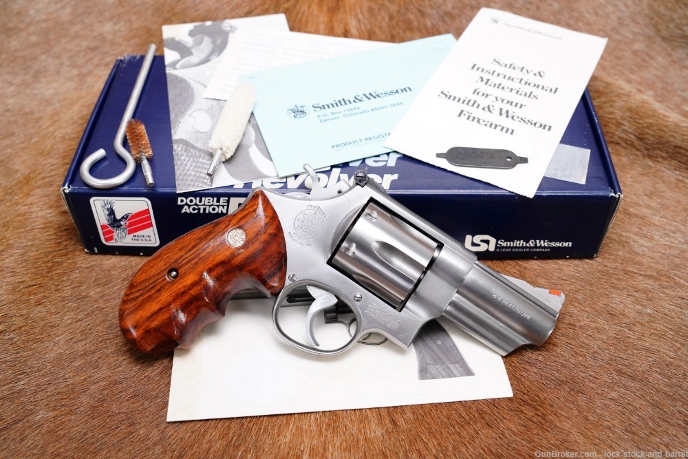 Lew Horton Smith & Wesson S&W Model 629-1 103610 .44 Mag 3" Revolver 1986-img-9