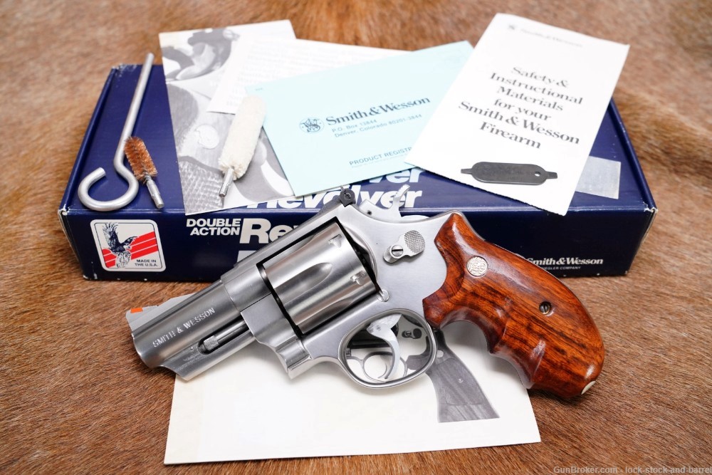 Lew Horton Smith & Wesson S&W Model 629-1 103610 .44 Mag 3" Revolver 1986-img-2
