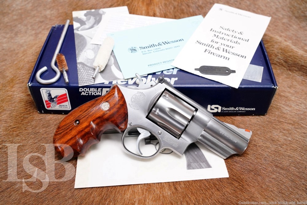 Lew Horton Smith & Wesson S&W Model 629-1 103610 .44 Mag 3" Revolver 1986-img-0