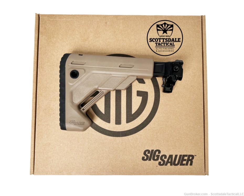 Sig Sauer MCX/MPX AR-15 Flat Folding Stock -img-0