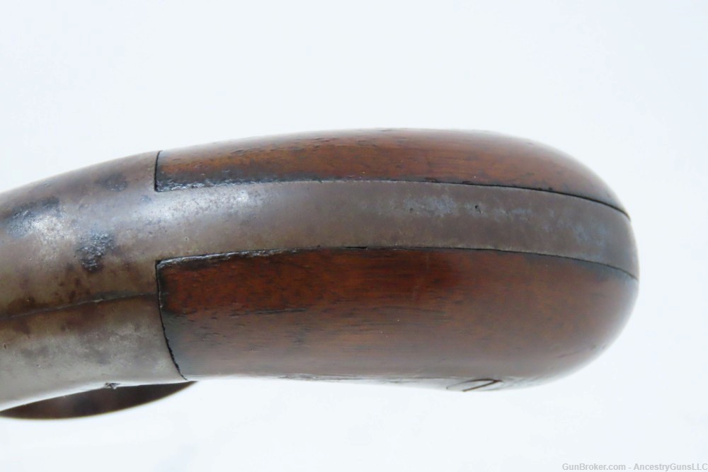 c1850s ALLEN & WHEELOCK PEPPERBOX Revolver CIVIL WAR BRIGHAM YOUNG  Antique-img-5