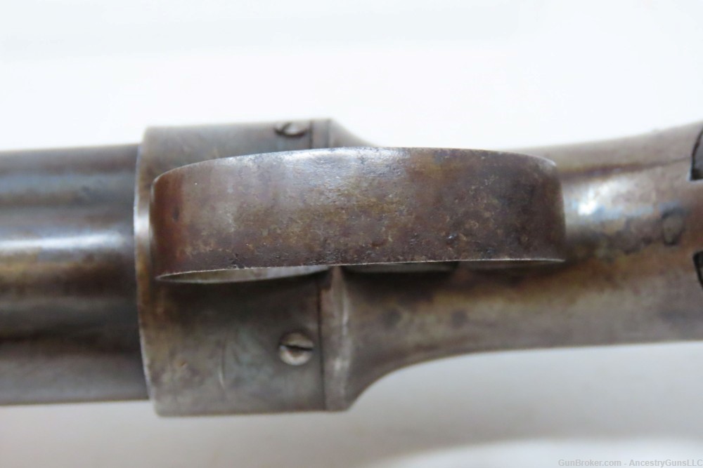 c1850s ALLEN & WHEELOCK PEPPERBOX Revolver CIVIL WAR BRIGHAM YOUNG  Antique-img-11