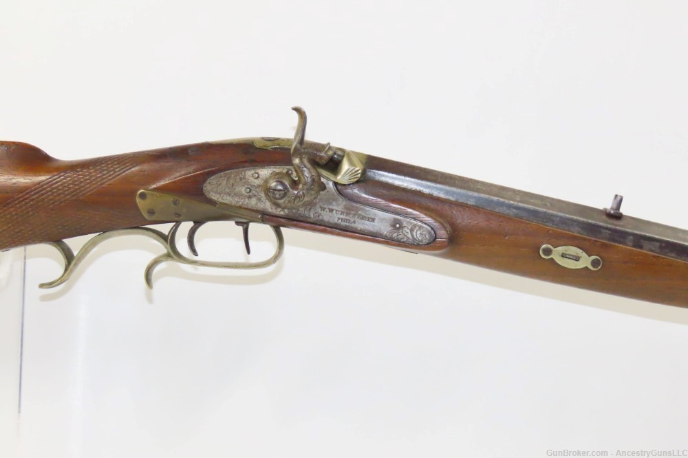 Scarce ENGRAVED Antique W. WURFFLEIN “Creedmoor” Parlor & Gallery Gun-img-13