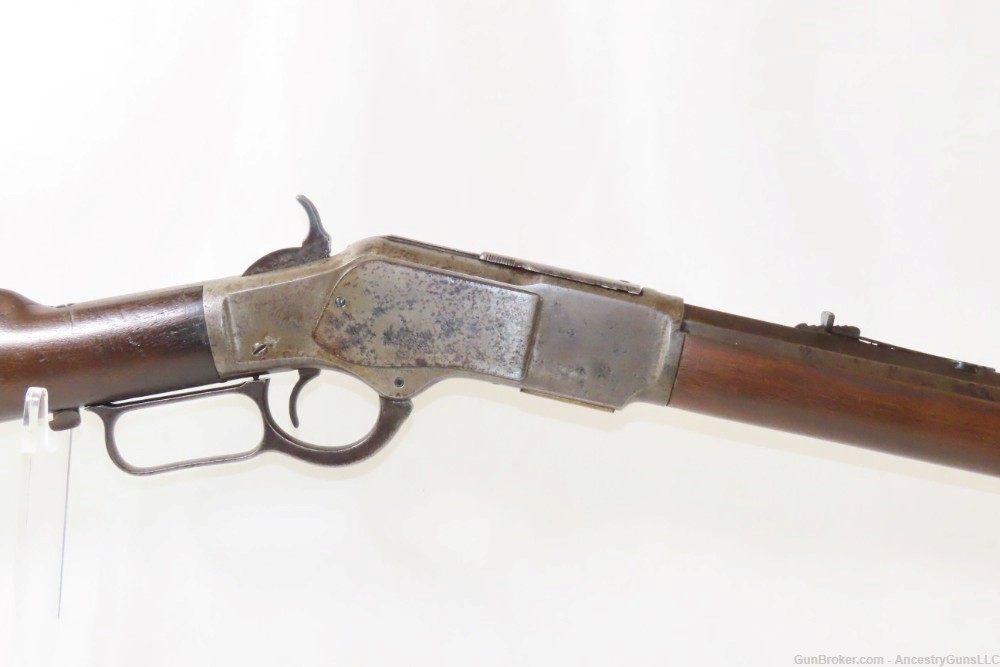 1899 Scarce WINCHESTER Model 1873 .22 Short Caliber LEVER ACTION Rifle C&R -img-16
